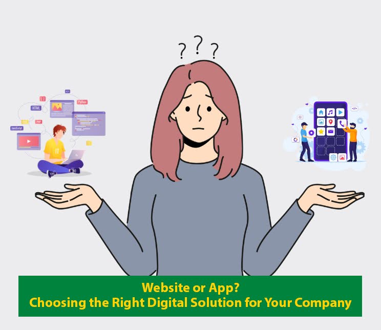 Website or App Choosing the Right Digital Solution for Your Company